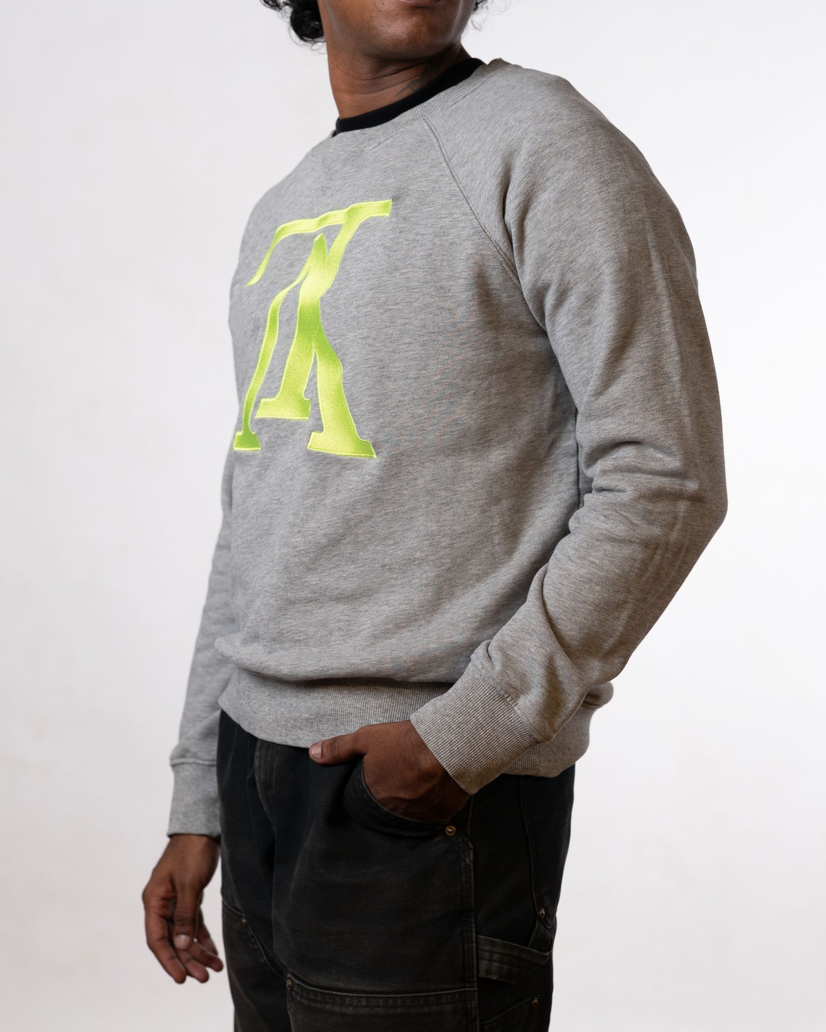 Louis Vuitton Grey Neon Sweatshirt