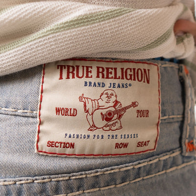 True Religion Low Rise Denim Section  Billy Super T