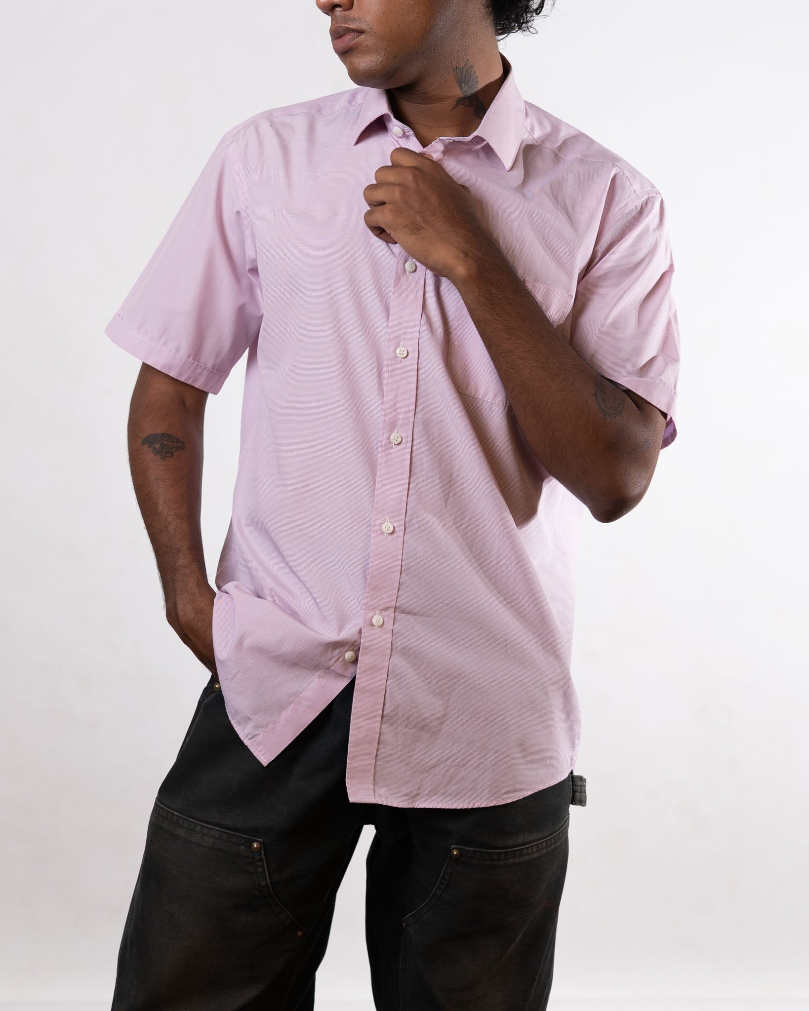 Pierre Cardin Pink Formal Shirt