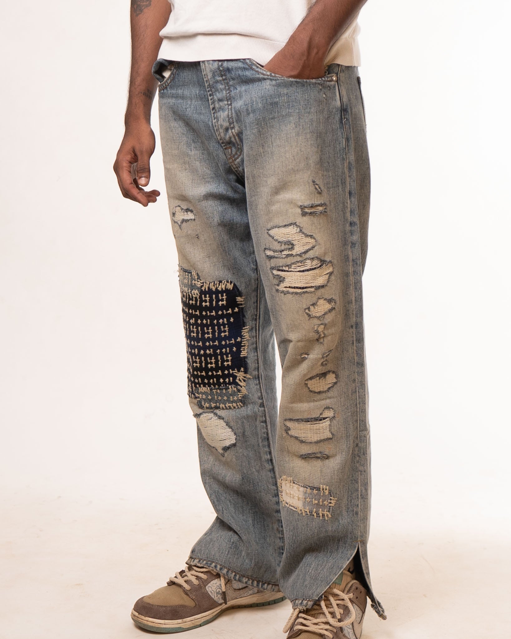 Alchemist Distressed Effect Jeans