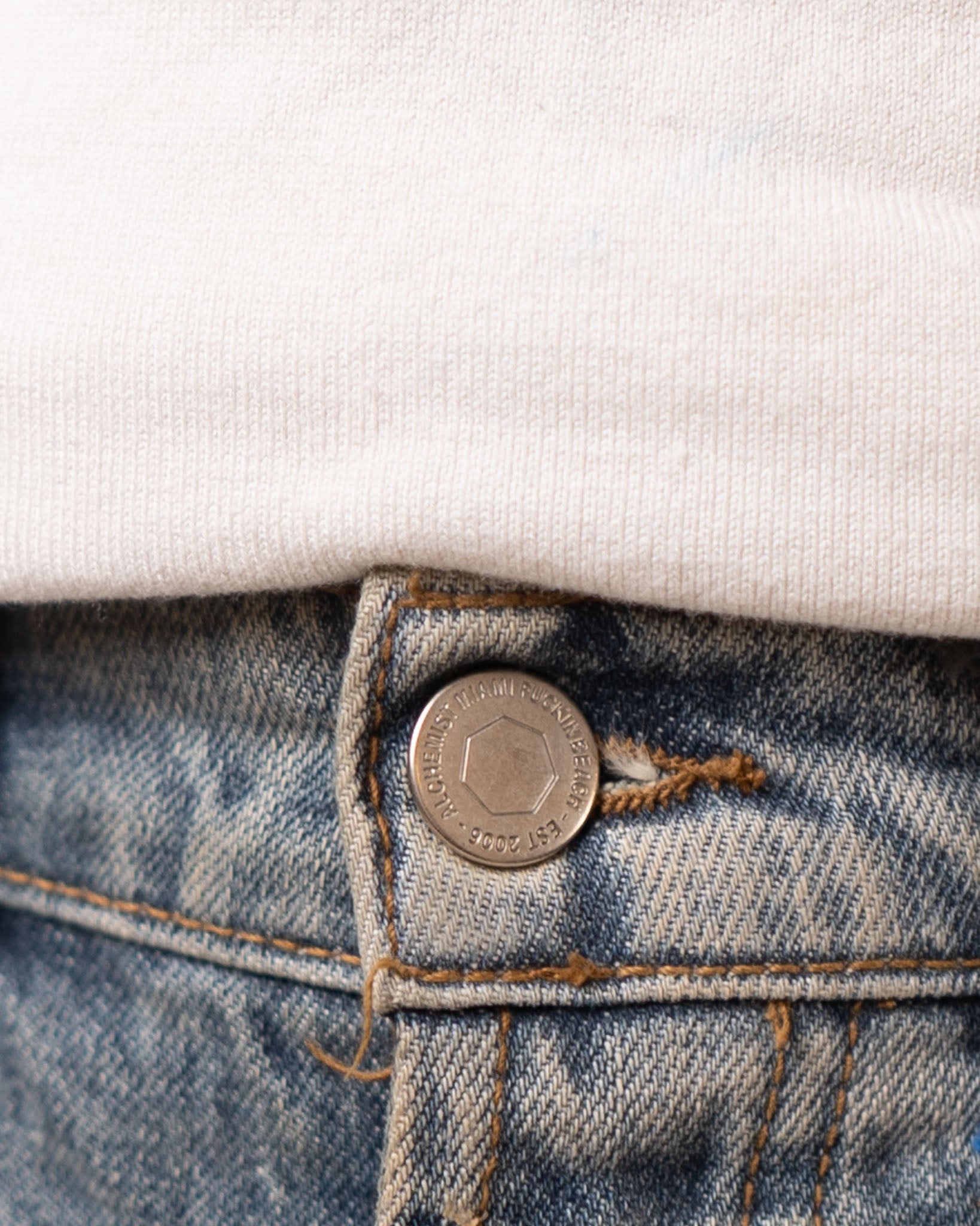 Alchemist Distressed Effect Jeans