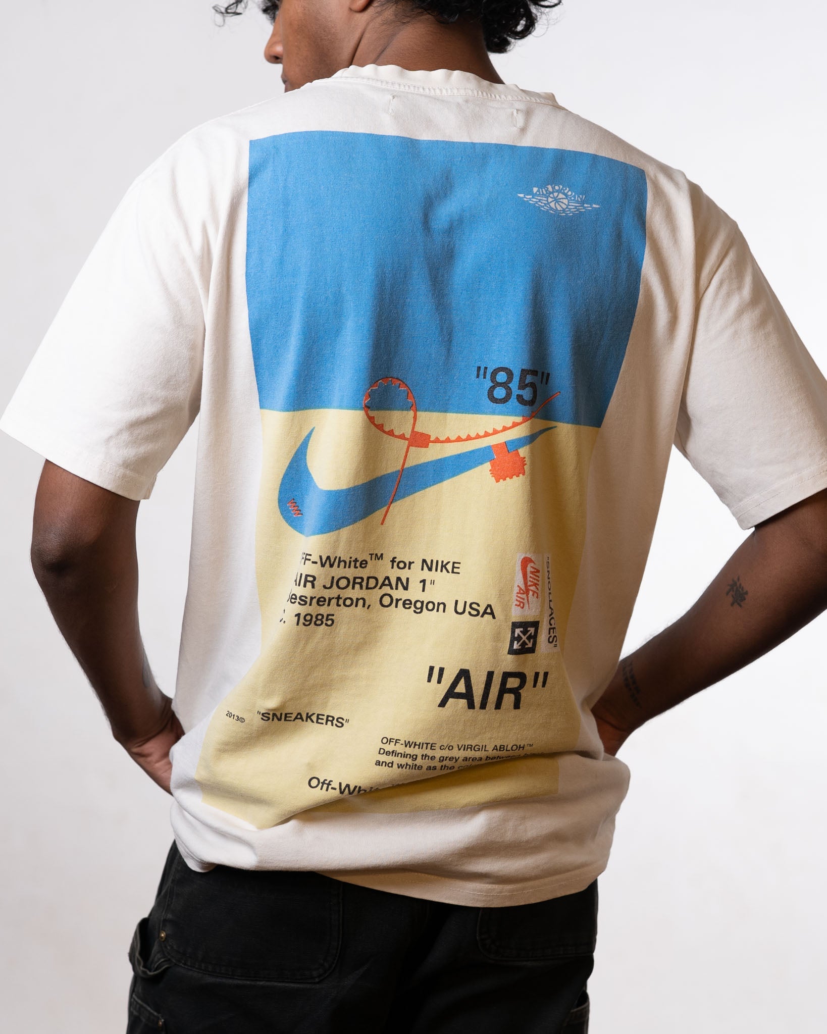 Nike Air Jordan x Off White Basic Tee