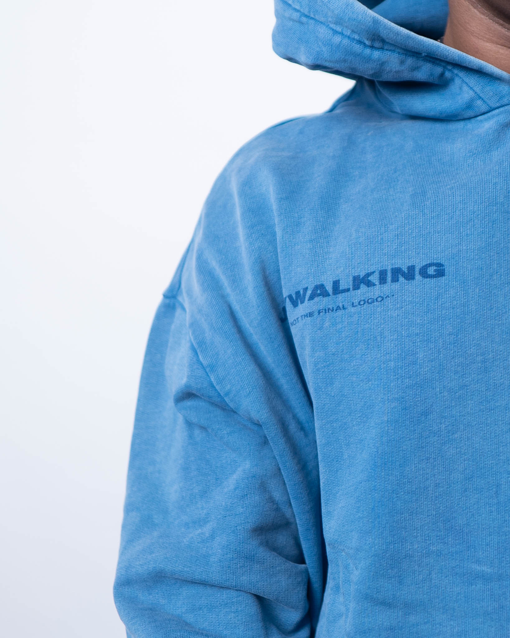 Jaywalking Blue Wash Hoodie