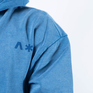 Jaywalking Blue Wash Hoodie