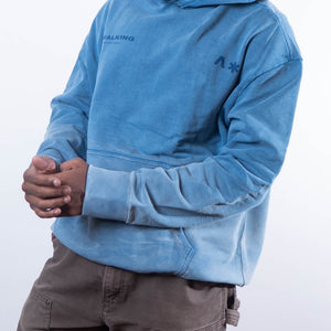 Jaywalking Blue Wash Hoodie