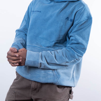 Jaywalking Blue Wash Hoodie