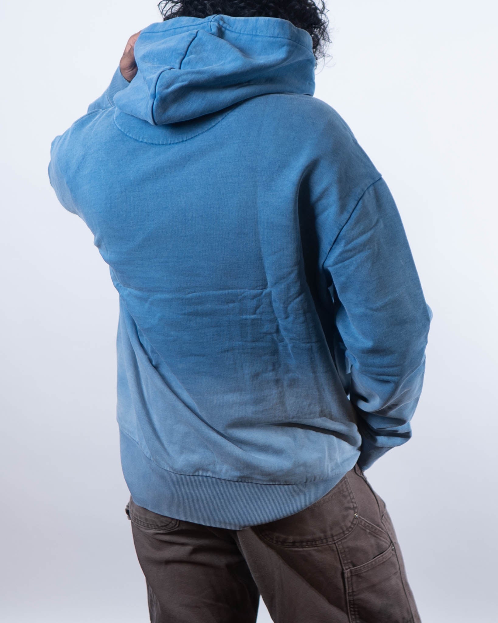 Jaywalking Blue Wash Hoodie