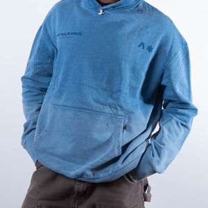 Jaywalking Blue Wash Hoodie
