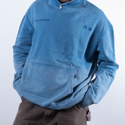 Jaywalking Blue Wash Hoodie