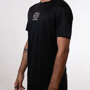 Emporio Armani EA logo black tee