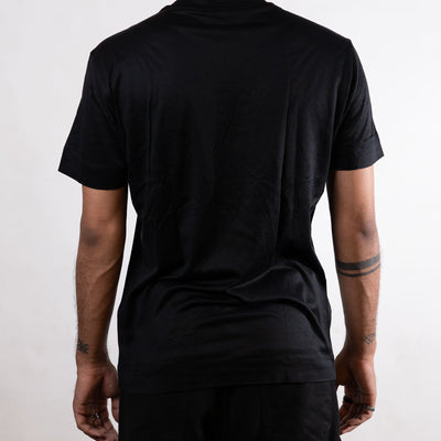 Emporio Armani EA logo black tee