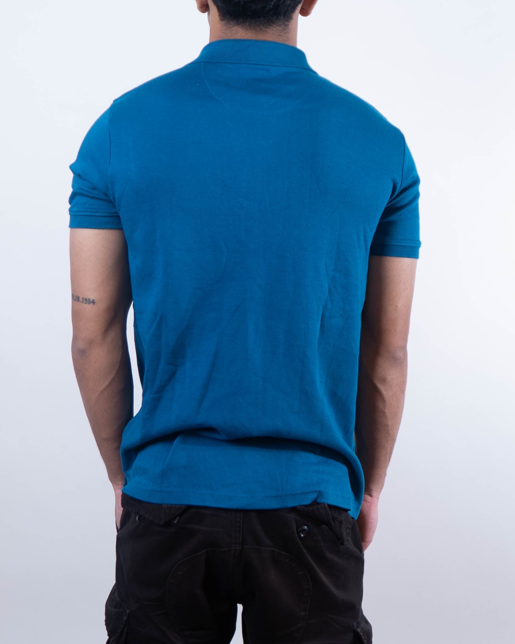 Abercrombie & Fitch Tonal Icon Don't Sweat it Polo T-Shirt