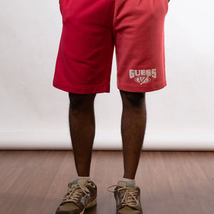 Guess x J Balvin Pink/Orange Sweatshorts