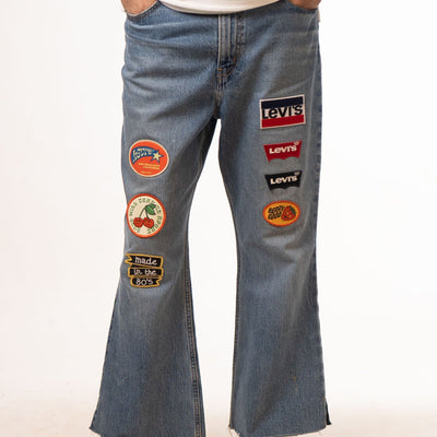 Levis Premium 70S High Flare - Customised