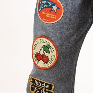 Levis Premium 70S High Flare - Customised
