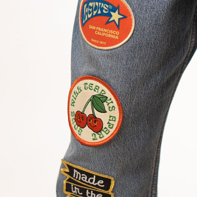 Levis Premium 70S High Flare - Customised