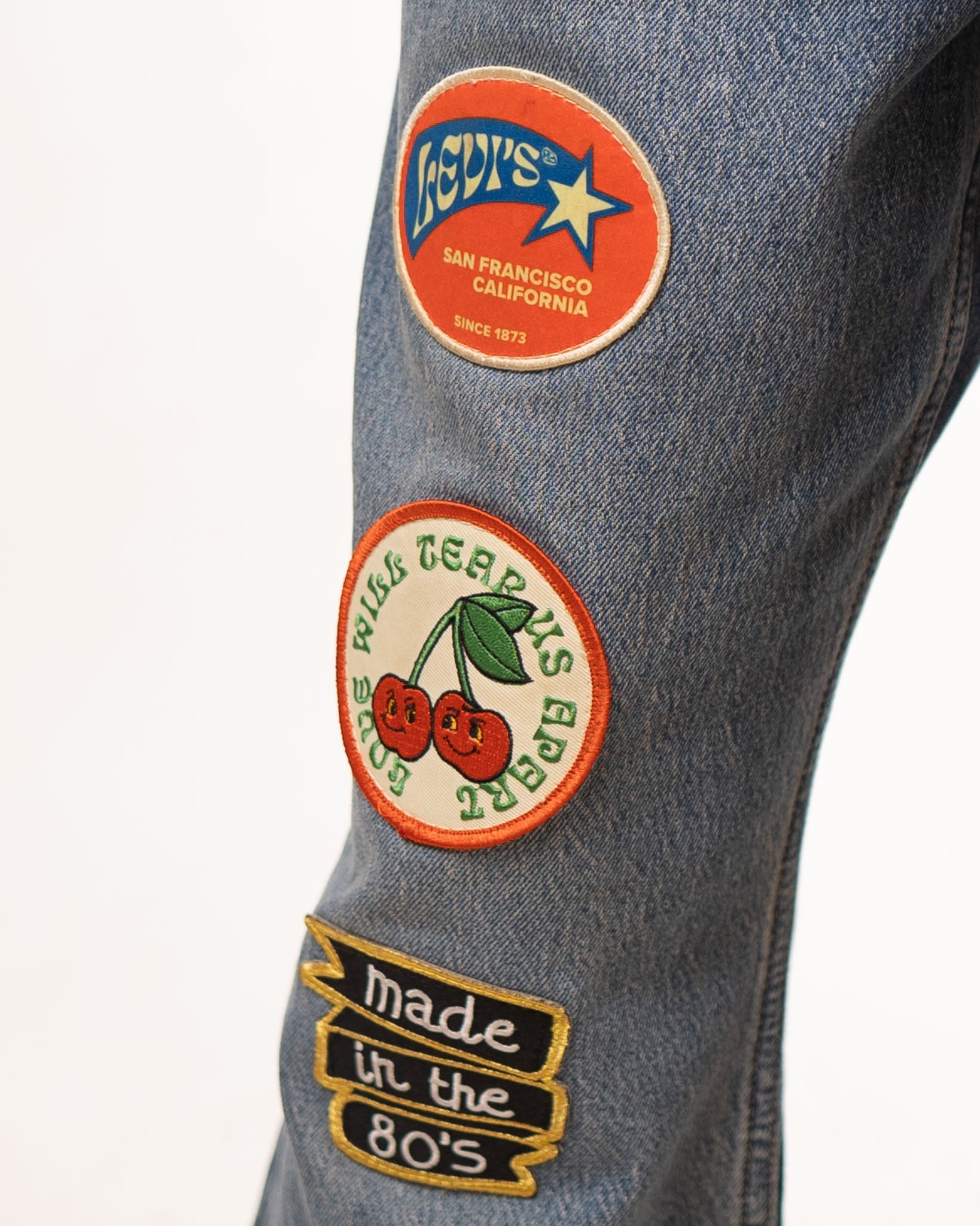 Levis Premium 70S High Flare - Customised