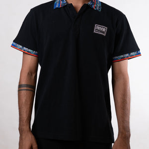 Versace Jeans Couture Black Flower Printed Tee