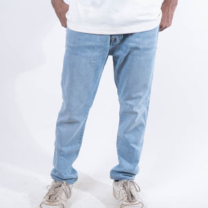 GAS Straight Fit Mid-rise Denim - light Blue