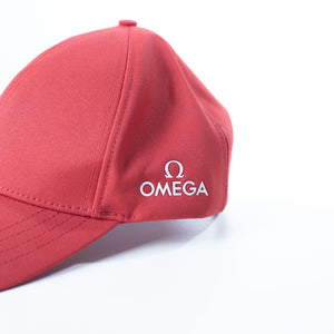 Omega red cap