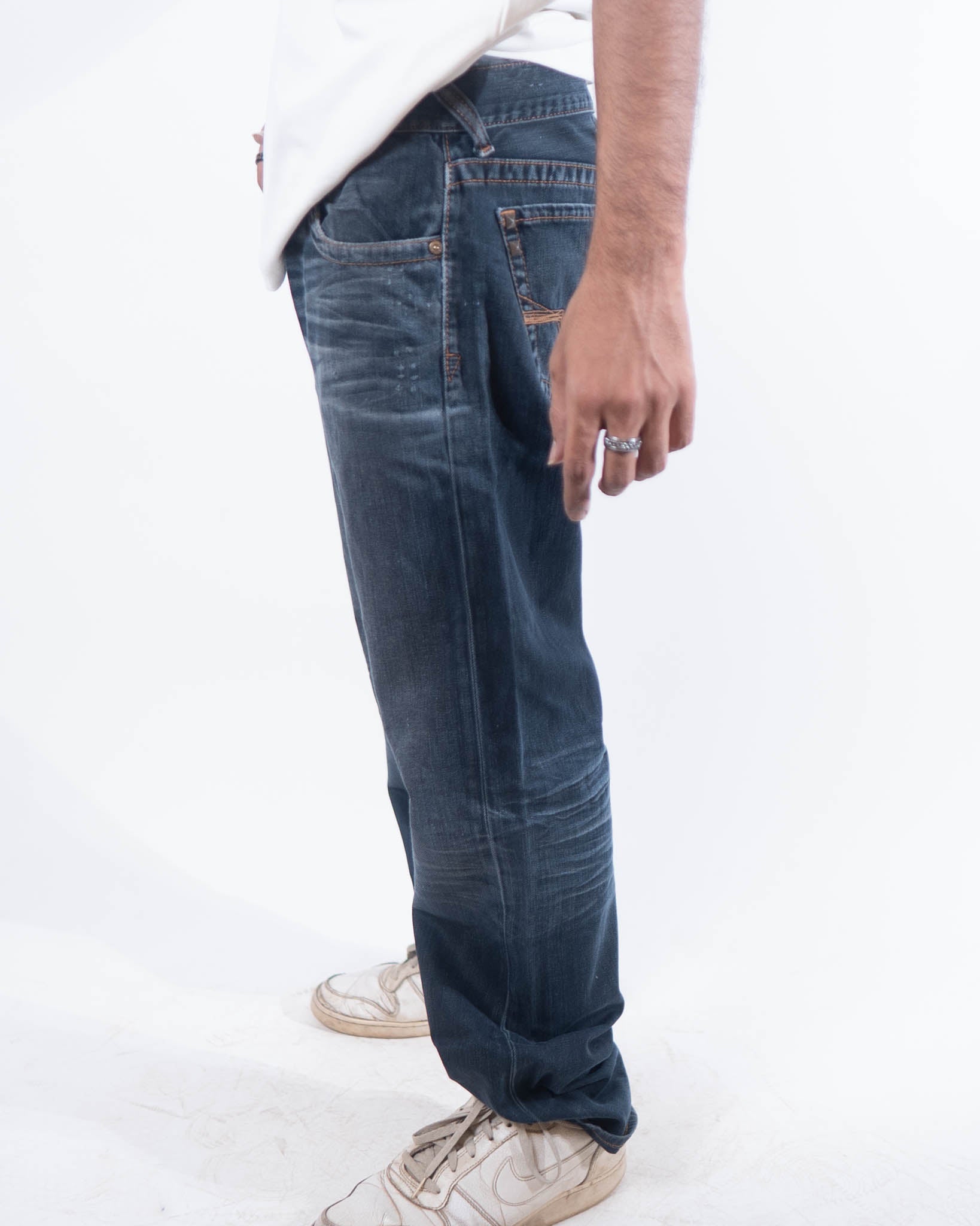 Vintage Guess Faded Black Denim