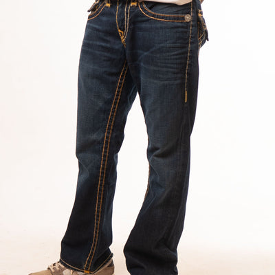 True Religion Ricky Relaxed Straight Jeans
