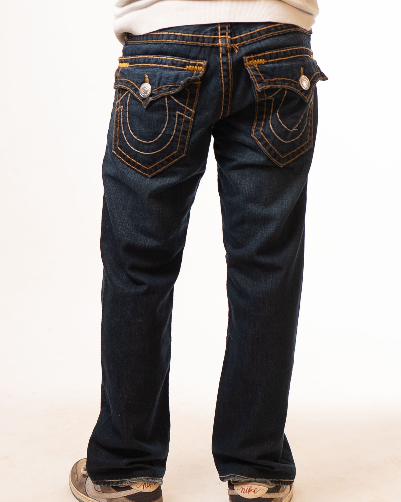True Religion Ricky Relaxed Straight Jeans