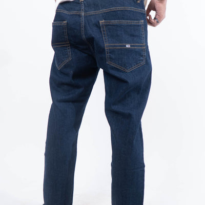 Tommy Hilfiger Ryan Reg Lightly Washed Straight Jeans - Dark Blue