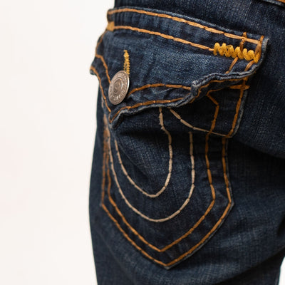 True Religion Ricky Relaxed Straight Jeans