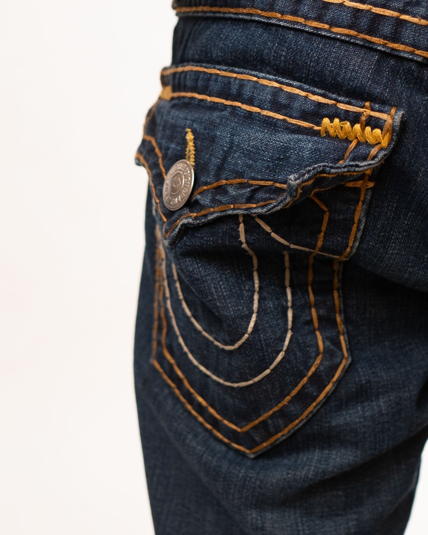 True Religion Ricky Relaxed Straight Jeans