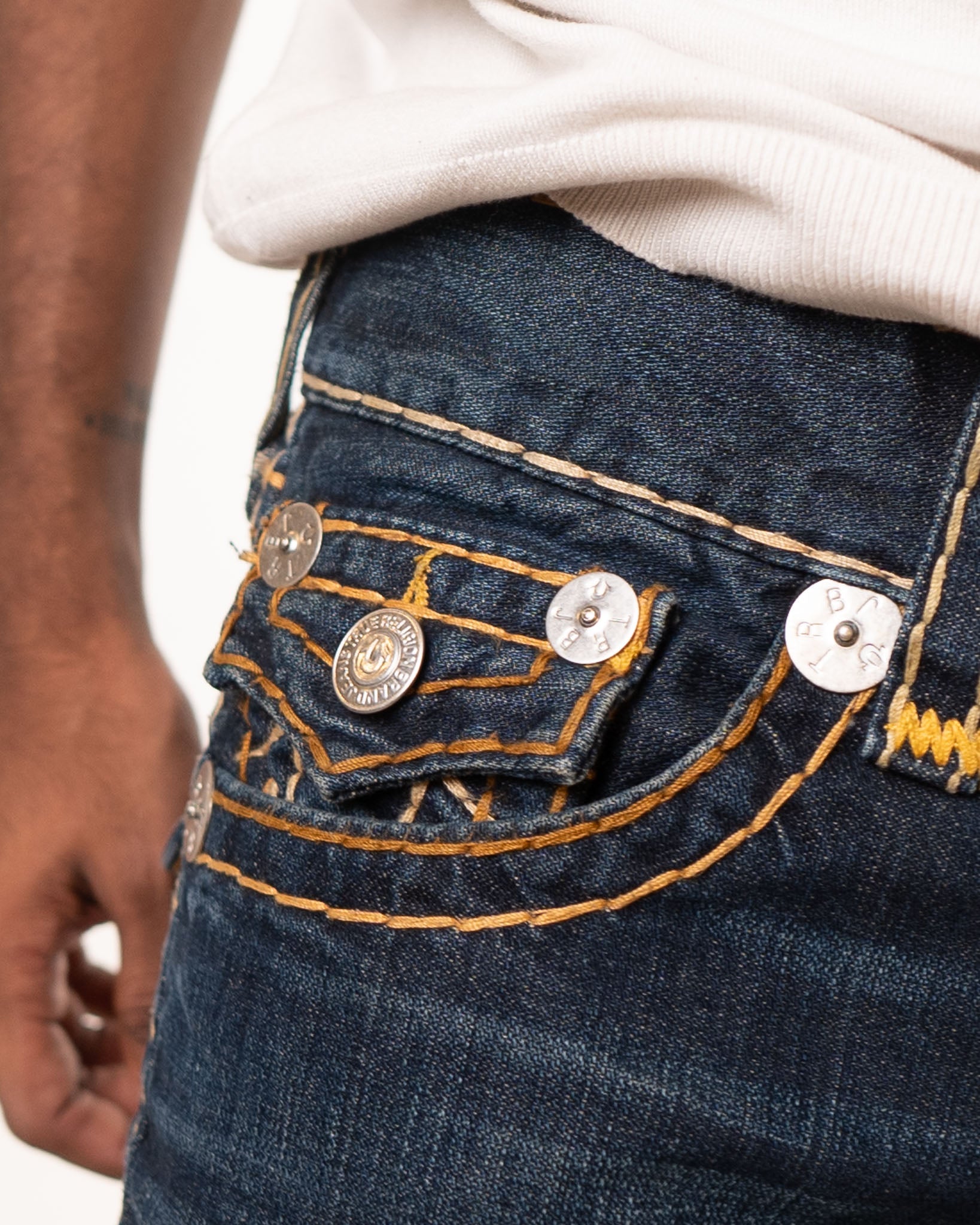 True Religion Ricky Relaxed Straight Jeans