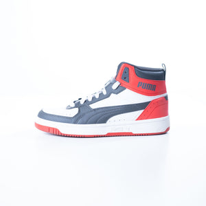 Puma White Red Rebound JOY Softfoam Sneakers