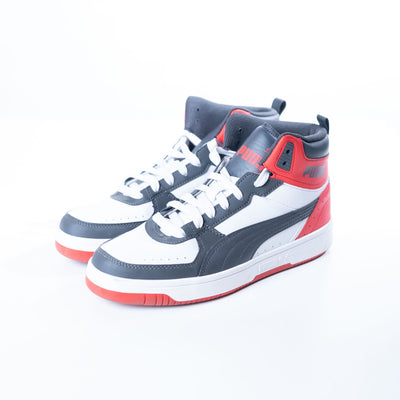 Puma White Red Rebound JOY Softfoam Sneakers