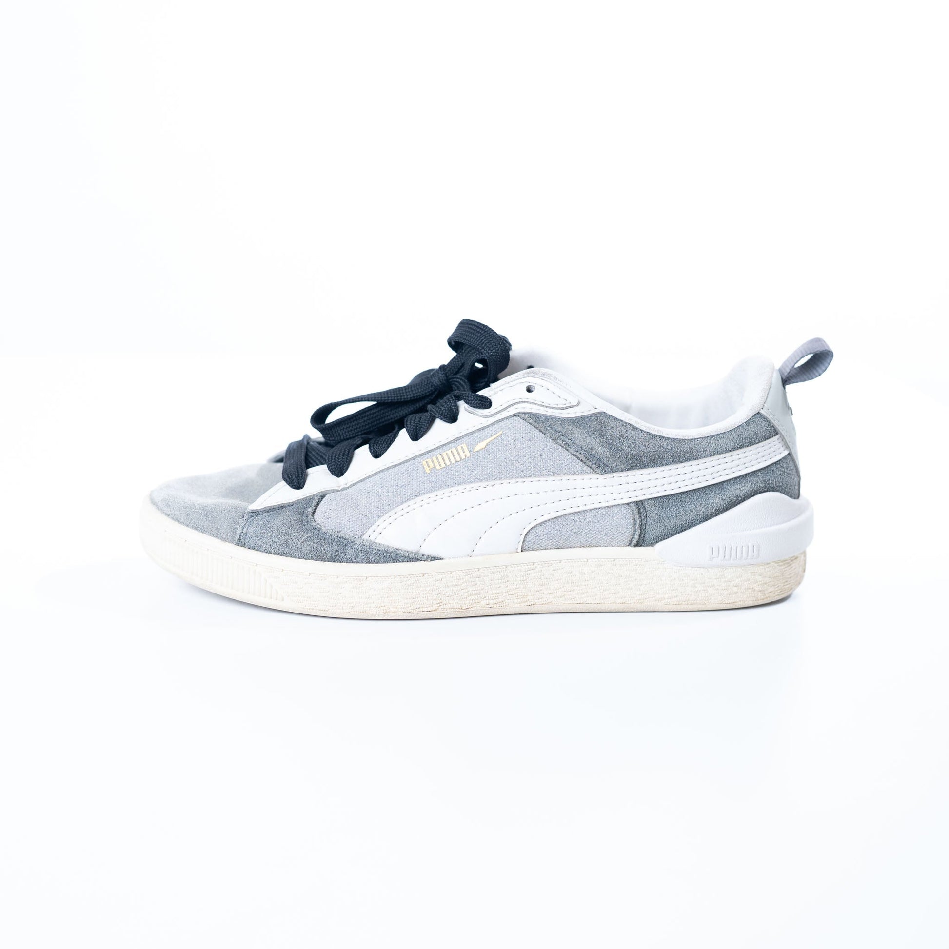 Puma Grey Leather WTFormstripe2 Sneakers