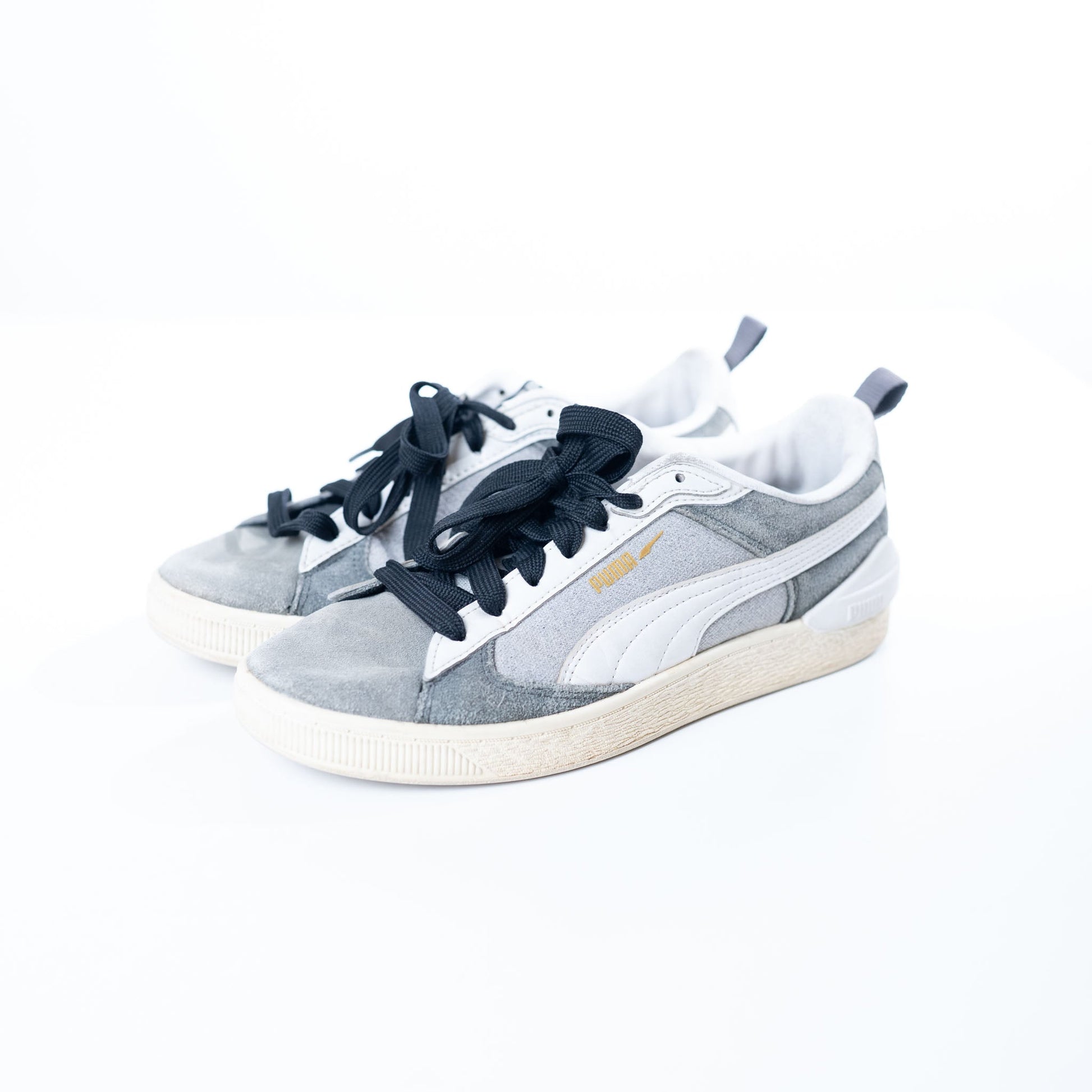Puma Grey Leather WTFormstripe2 Sneakers