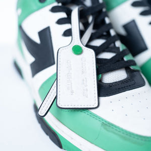 Off-white Out of office green trainers