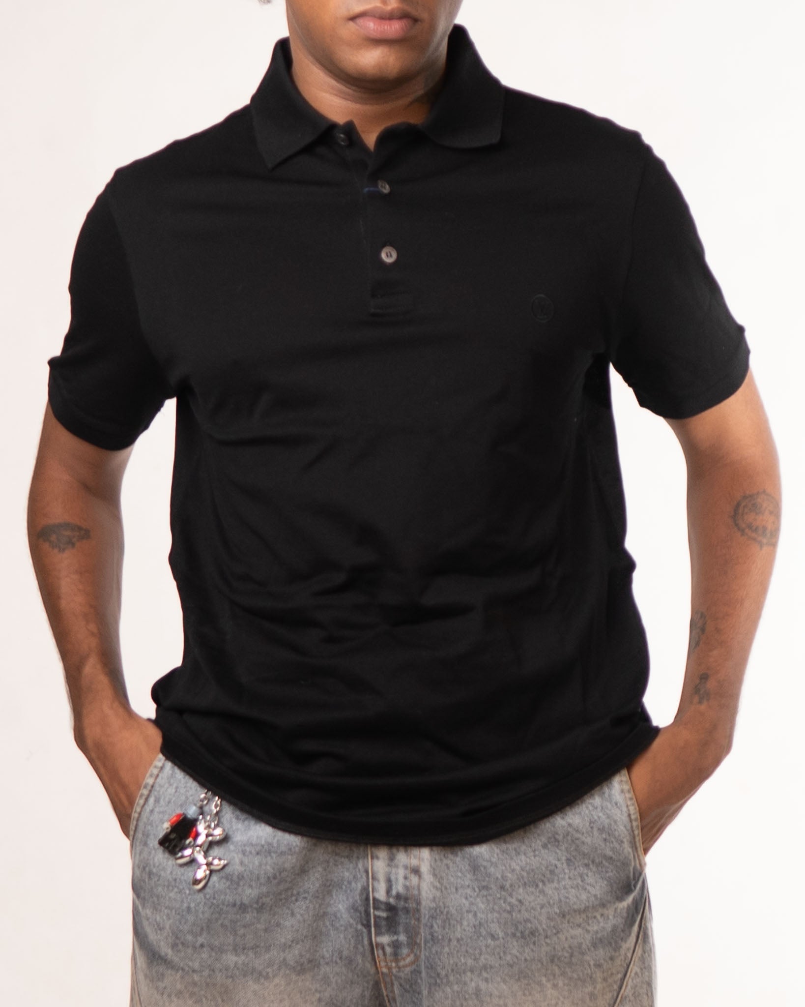 Louis Vuitton Classic Short Sleeve Pique Polo