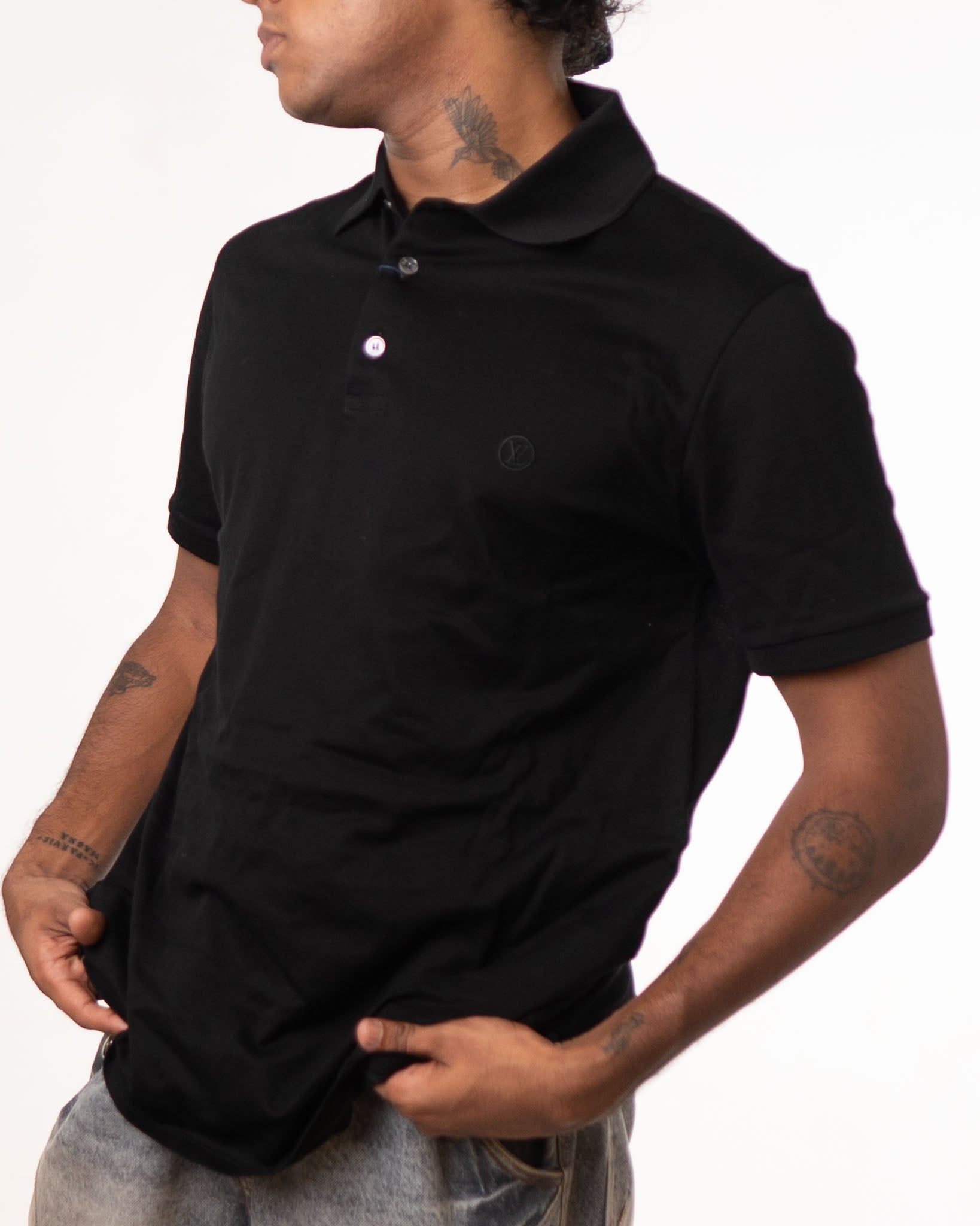 Louis Vuitton Classic Short Sleeve Pique Polo