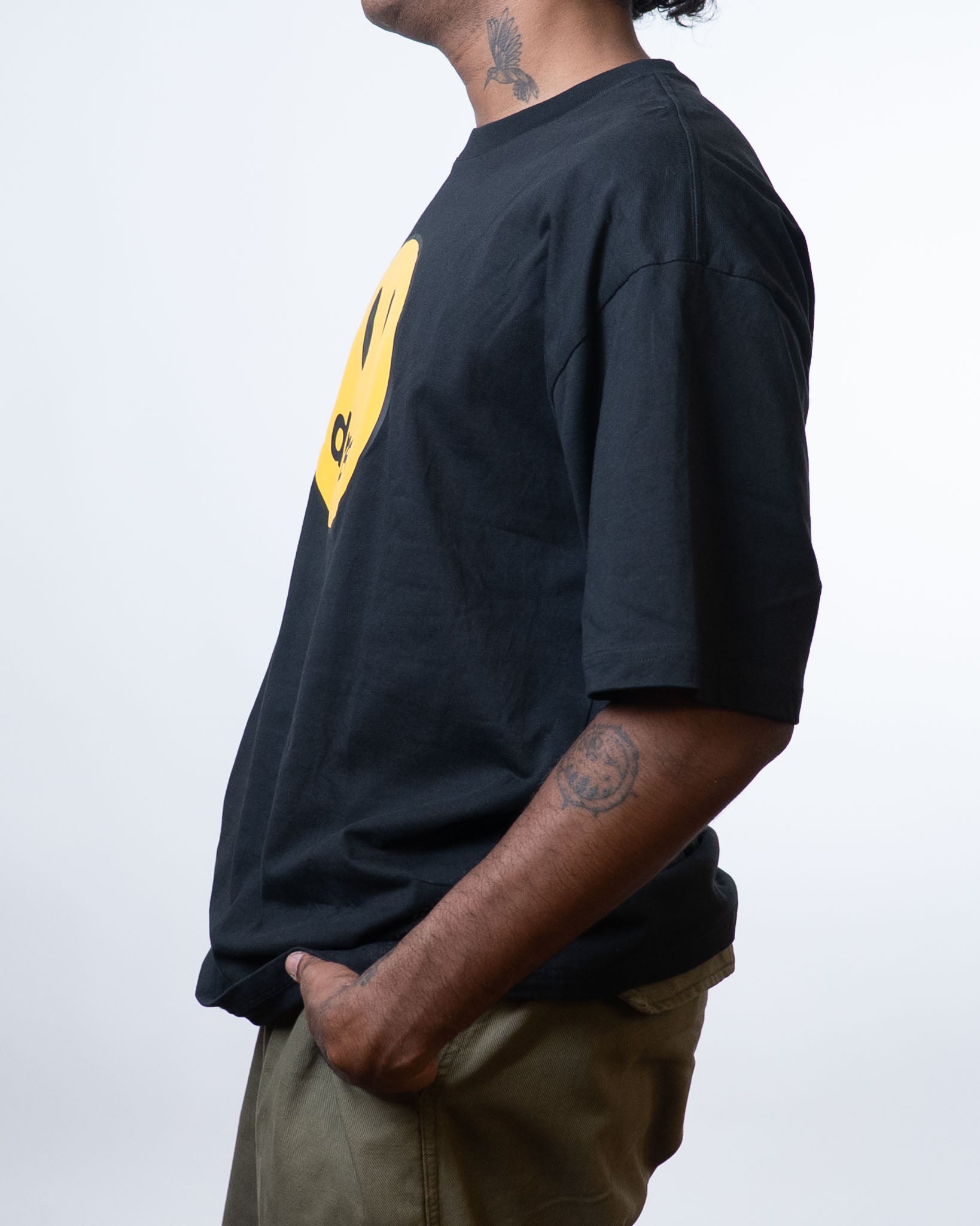 Drew house mascot black short sleeve tshirt