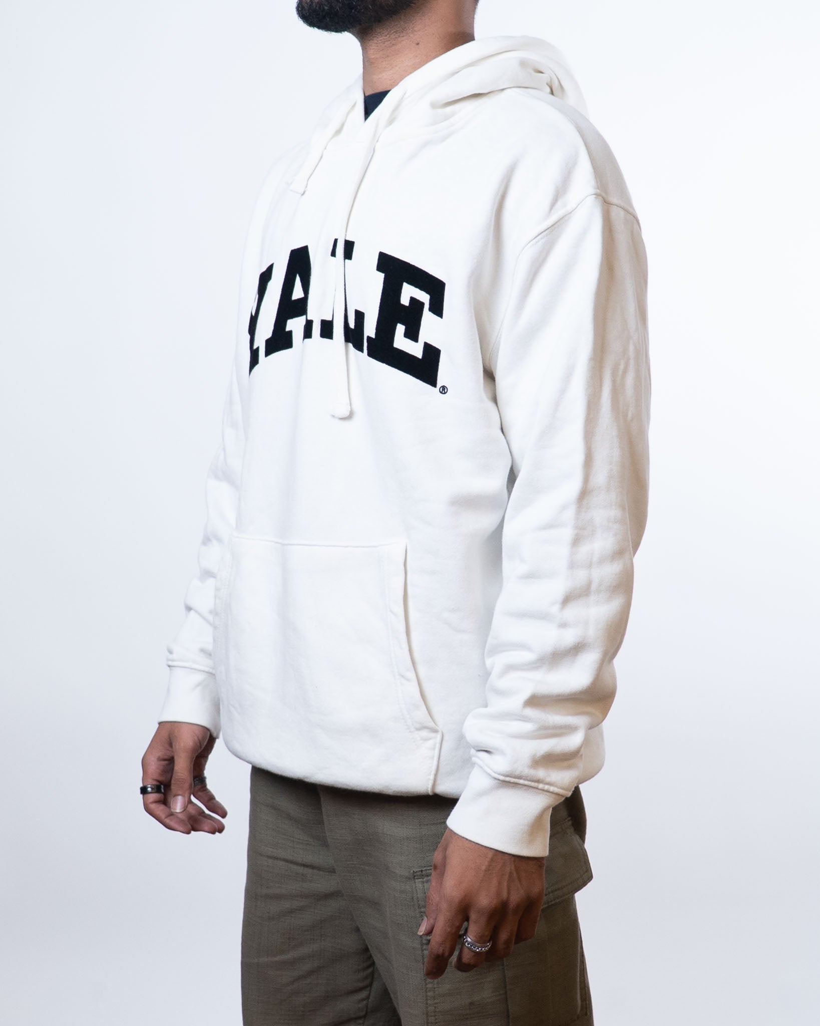 H&M Yale White Hoodie