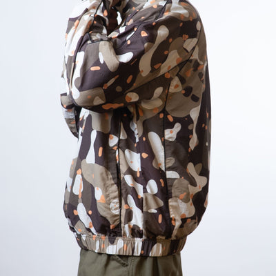 Bluorng camouflage zipper jacket