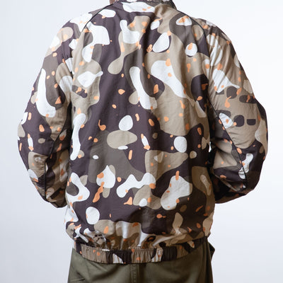 Bluorng camouflage zipper jacket