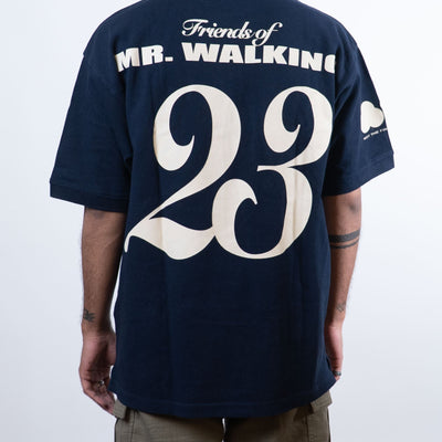 Friends Of Jaywalking Navy Blue Polo