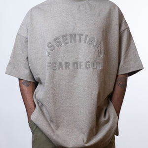 Fear of God Essentials Oatmeal crewneck T-shirt