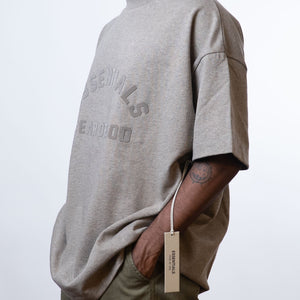 Fear of God Essentials Oatmeal crewneck T-shirt