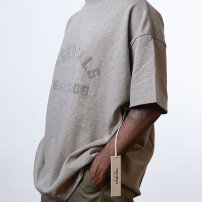 Fear of God Essentials Oatmeal crewneck T-shirt