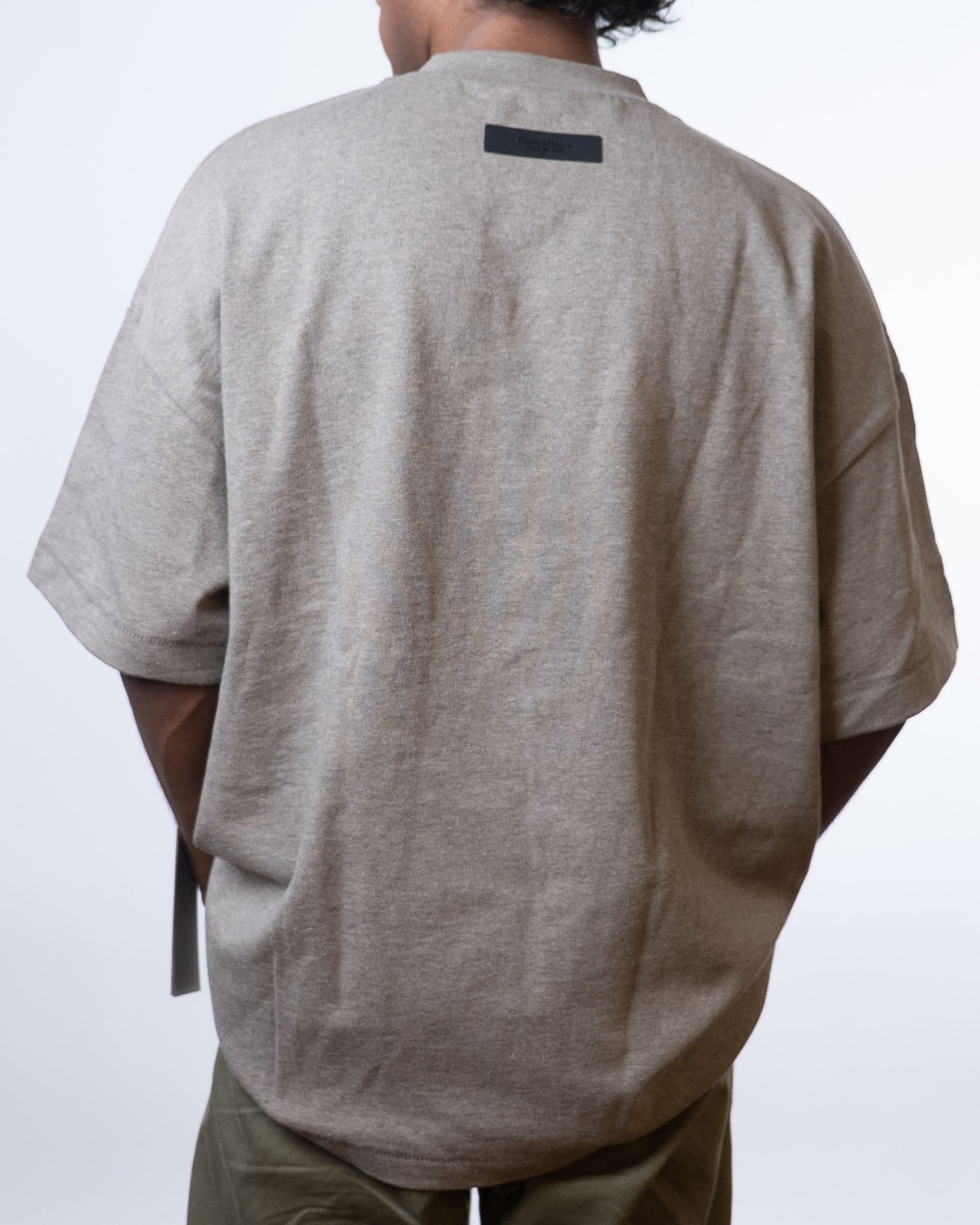 Fear of God Essentials Oatmeal crewneck T-shirt