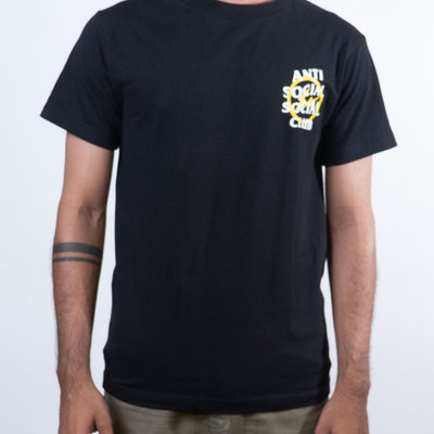 Anti Social Social Club x Fragment design black tshirt