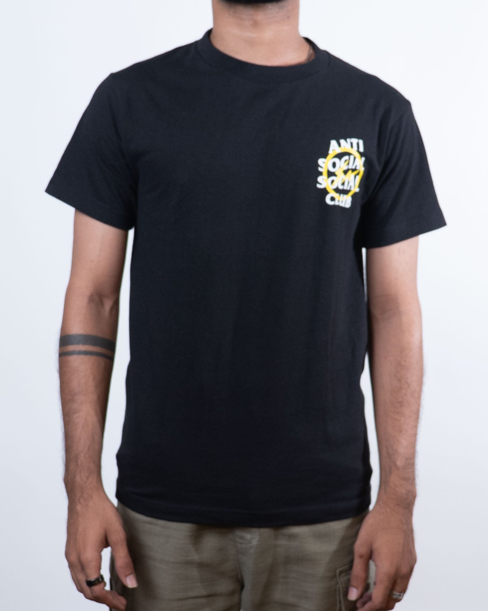Anti Social Social Club x Fragment design black tshirt
