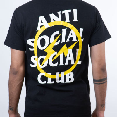 Anti Social Social Club x Fragment design black tshirt